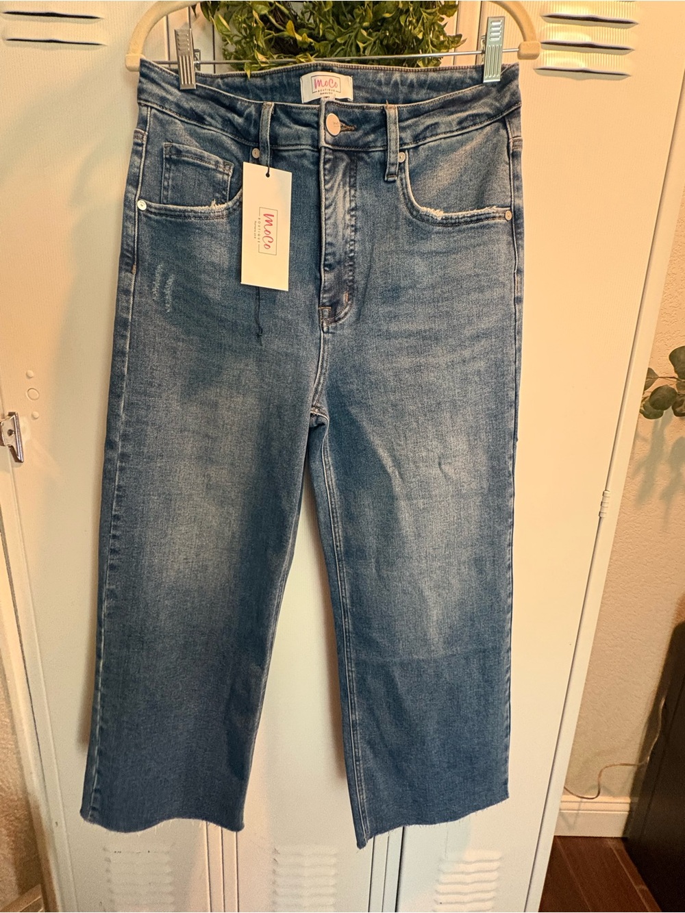 NWT MoCo Boutique Brand Stretchy Jeans Sz 11/30 High Rise Tummy Control Slimming